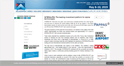 Desktop Screenshot of interalpin.at